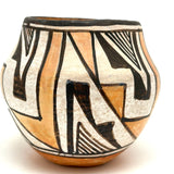 Lovely Mid 20th Century Hand-painted Acoma Pueblo Pot