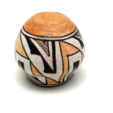 Lovely Mid 20th Century Hand-painted Acoma Pueblo Pot