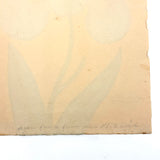 Marian Marcelin's 1859 Watercolor Iris ("Drawn from a flower which I had raised"