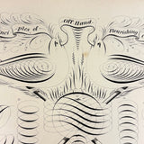 Scarce Copy of Williams & Packard's Original Gems of Penmanship, 1867, with Inked Calligraphy Dedication and Fantastic Alphabets