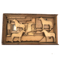 Early, Super Rare Horse Stable Set in Original Box