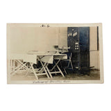 Operating Room No. 6, U.S. Evacuation Hospital, WW1, with Extensive Notes Detailing Contents on Reverse