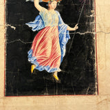 Baccante dell'Ercolano, Much Handled 19th Century Italian Grand Tour Watercolor