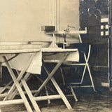 Operating Room No. 6, U.S. Evacuation Hospital, WW1, with Extensive Notes Detailing Contents on Reverse