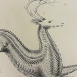 Scarce Copy of Williams & Packard's Original Gems of Penmanship, 1867, with Inked Calligraphy Dedication and Fantastic Alphabets