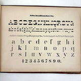 Scarce Copy of Williams & Packard's Original Gems of Penmanship, 1867, with Inked Calligraphy Dedication and Fantastic Alphabets