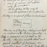 Operating Room No. 6, U.S. Evacuation Hospital, WW1, with Extensive Notes Detailing Contents on Reverse