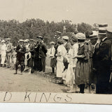 SPEED KINGS Racing to the Finish, Early 1900s Snapshot with Best  Hand written Caption
