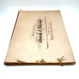 Scarce Copy of Williams & Packard's Original Gems of Penmanship, 1867, with Inked Calligraphy Dedication and Fantastic Alphabets