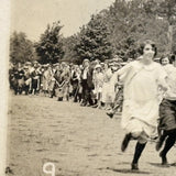 SPEED KINGS Racing to the Finish, Early 1900s Snapshot with Best  Hand written Caption