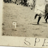 SPEED KINGS Racing to the Finish, Early 1900s Snapshot with Best  Hand written Caption