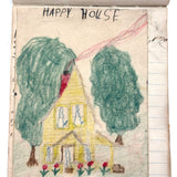 Wilma Powlesland's Memo Pad With Marvelous Drawings by Genleve Baldyga, East Syracuse, NY