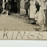 SPEED KINGS Racing to the Finish, Early 1900s Snapshot with Best  Hand written Caption