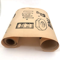 Very Rare C. 1960 Milton Bradley Rebus Puzzles Paper Roll