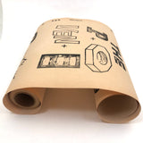 Very Rare C. 1960 Milton Bradley Rebus Puzzles Paper Roll