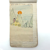 Wilma Powlesland's Memo Pad With Marvelous Drawings by Genleve Baldyga, East Syracuse, NY