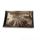 Fine Cigars, Saturday Evening Post, Man in Roseville/East Orange, NJ Train Station Waiting Room, 1899 Sepia Print