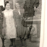 Vintage Double Exposure Snapshot with Levitating Woman