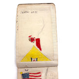 Wilma Powlesland's Memo Pad With Marvelous Drawings by Genleve Baldyga, East Syracuse, NY