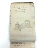 Wilma Powlesland's Memo Pad With Marvelous Drawings by Genleve Baldyga, East Syracuse, NY