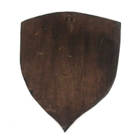 Lucky Horse and Spur Carved Wall Plaque with Great Surface