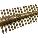 Old Brass Apothecary Cork Borer