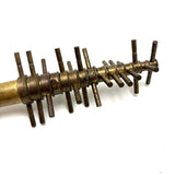 Old Brass Apothecary Cork Borer