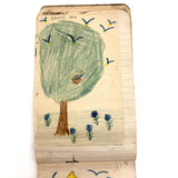 Wilma Powlesland's Memo Pad With Marvelous Drawings by Genleve Baldyga, East Syracuse, NY