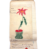 Wilma Powlesland's Memo Pad With Marvelous Drawings by Genleve Baldyga, East Syracuse, NY