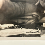 Passed Out, 1931, Evocative Annotated Snapshot Portrait