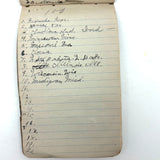 Wilma Powlesland's Memo Pad With Marvelous Drawings by Genleve Baldyga, East Syracuse, NY