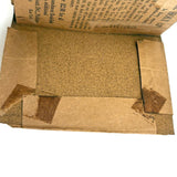 Brown Paper Wrapped Little Leather Library Copy of The Christmas Carol, 1920s