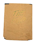 Brown Paper Wrapped Little Leather Library Copy of The Christmas Carol, 1920s