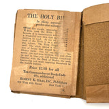 Brown Paper Wrapped Little Leather Library Copy of The Christmas Carol, 1920s