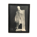 Beautiful Hand-numbered Antique Print of Classical Sculpture