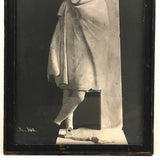 Beautiful Hand-numbered Antique Print of Classical Sculpture