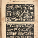 Merry's Book of Puzzles, 1856, with Many Rebuses (and other fun things)