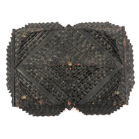 Sculptural Old Chip Carved Tramp Art Box