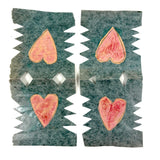 Charming Little Pair of Pennsylvania  Cut Paper Valentines hi