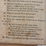 Merry's Book of Puzzles, 1856, with Many Rebuses (and other fun things)