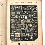 Merry's Book of Puzzles, 1856, with Many Rebuses (and other fun things)