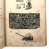 Merry's Book of Puzzles, 1856, with Many Rebuses (and other fun things)