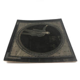 Unusual Antique Mounted Occupational Photo, Presumed Steel Worker