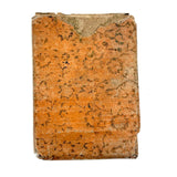 Scarce and Beautiful c. 1830-40s American Block-printed Paper Framed Travel Mirror in Original Paper Sleeve