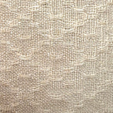Handwoven and Embroidered Textile by Sarah Sanborn (NH, 1732-1792) with Family Note