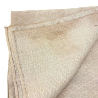 Handwoven and Embroidered Textile by Sarah Sanborn (NH, 1732-1792) with Family Note