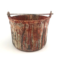 Beautiful Old Paint Dripped Bucket