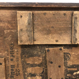 Terrific, Large 19th C. Building Blocks Set with Wonderful Box Lid Repairs