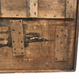 Terrific, Large 19th C. Building Blocks Set with Wonderful Box Lid Repairs