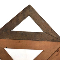 Lovely Set of 3 Antique Drafting Triangles